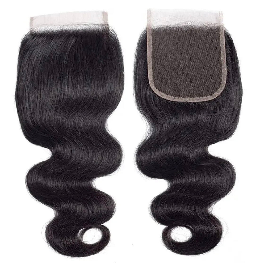 Transparent 4x4 Closure